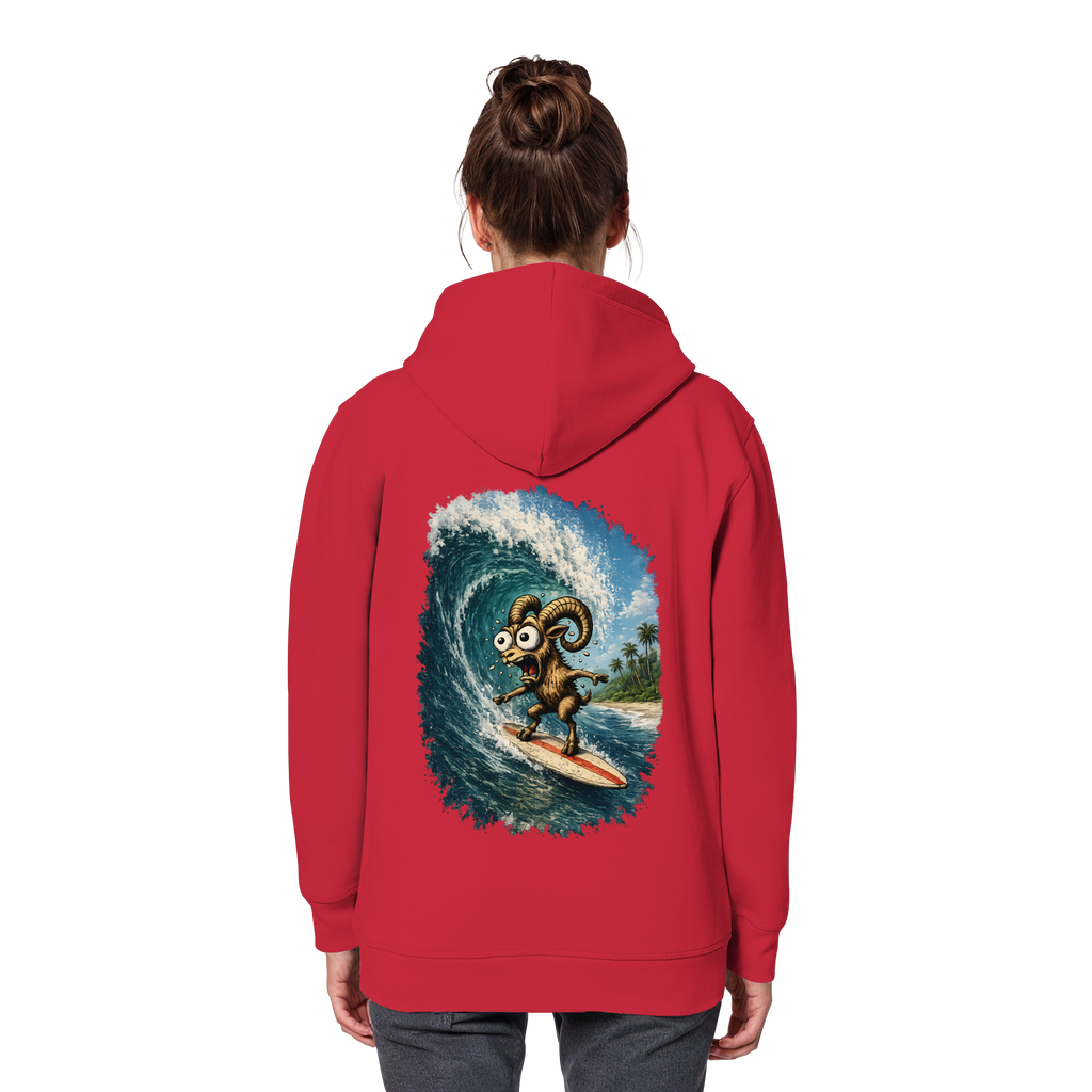 Tiefenblick Urlaub Fun  - Organic Basic Hoodie