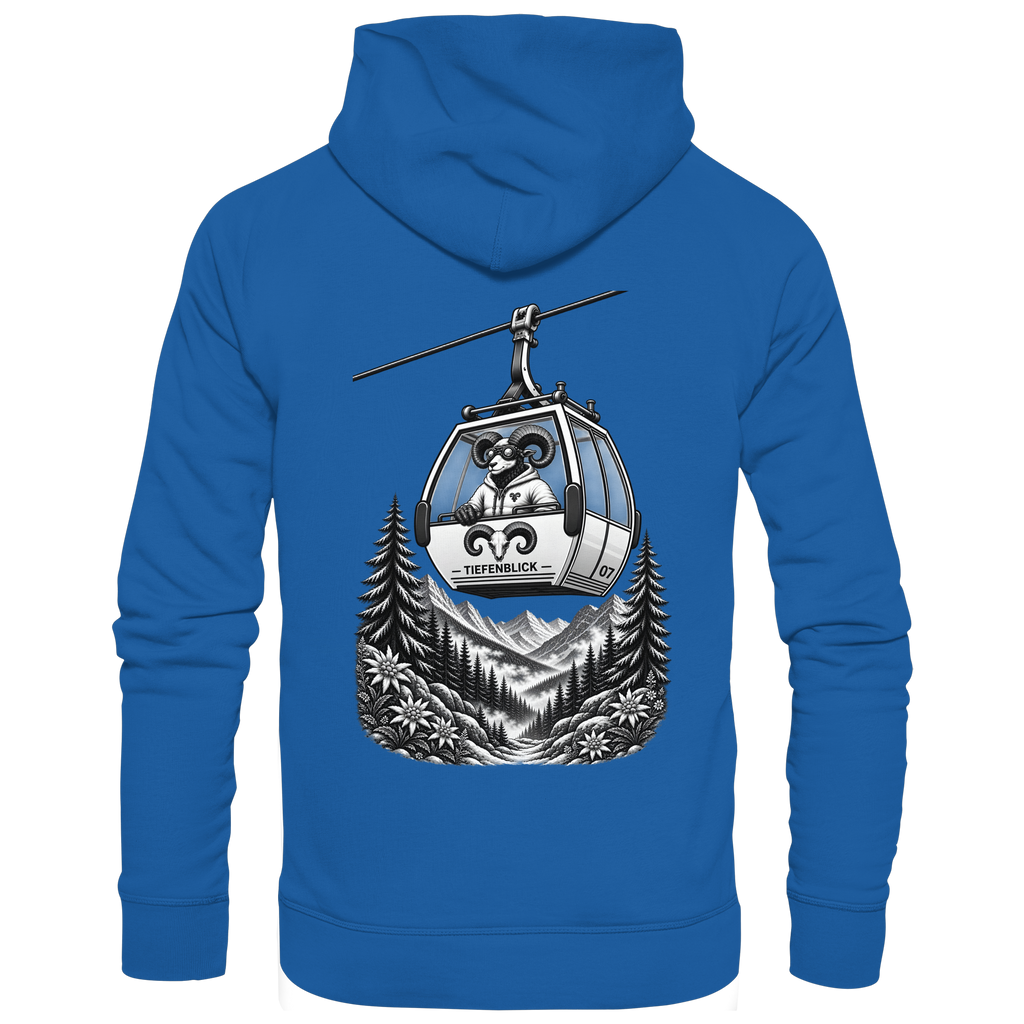 Tiefenblick Gondel Fun  - Organic Basic Hoodie