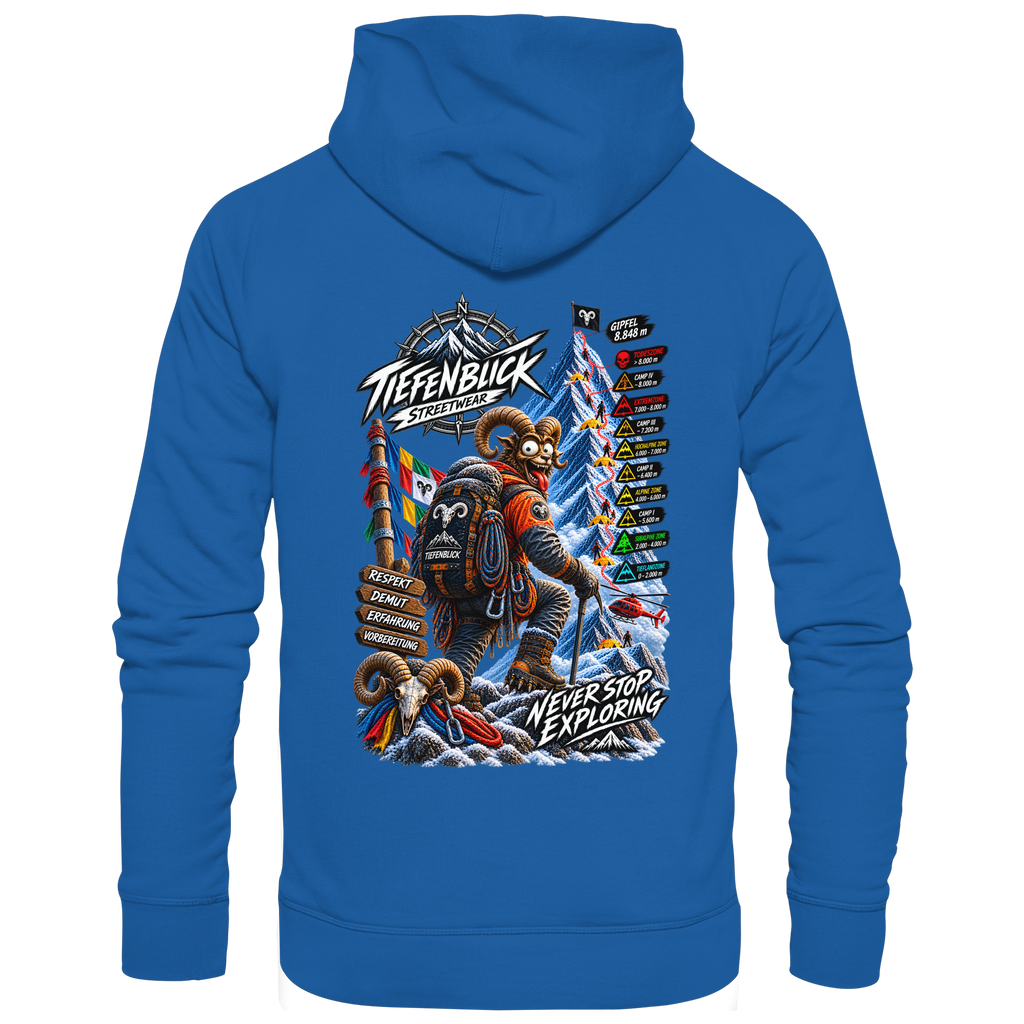 Tiefenblick Todeszone Fun - Organic Basic Hoodie