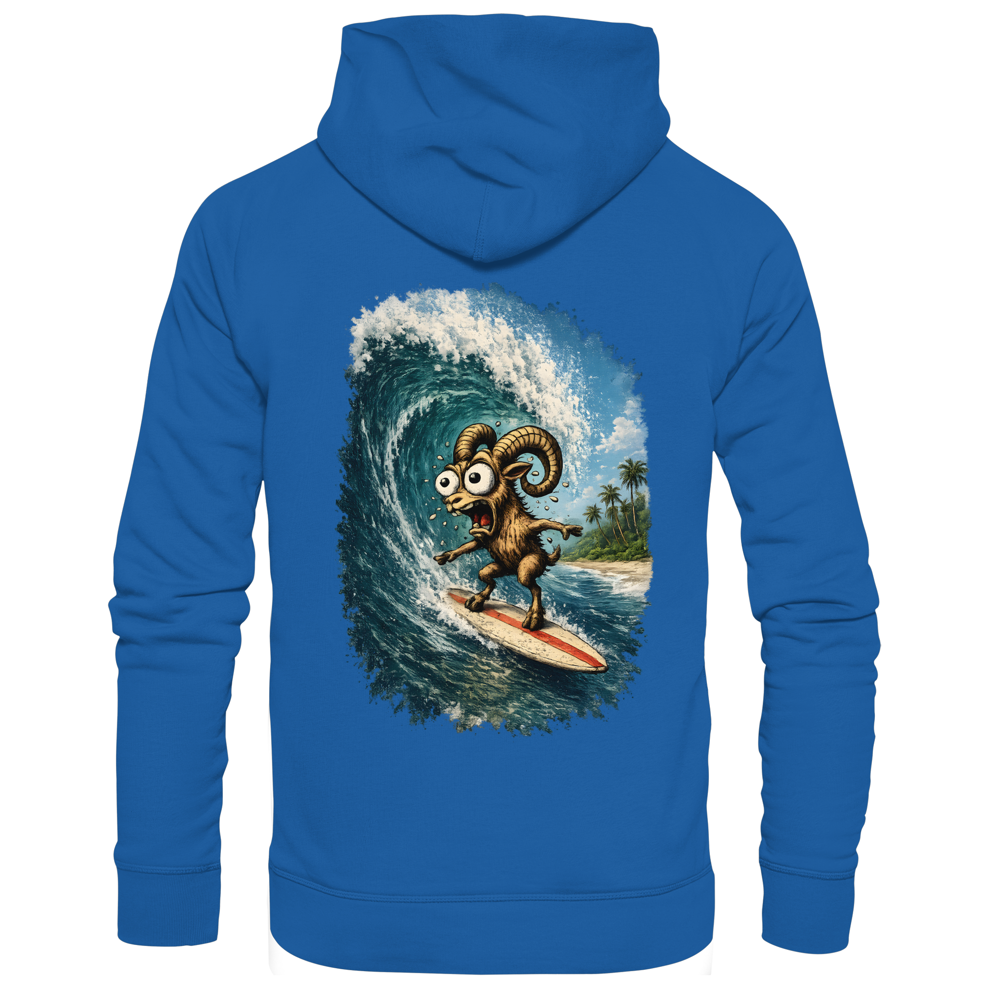 Tiefenblick Urlaub Fun  - Organic Basic Hoodie