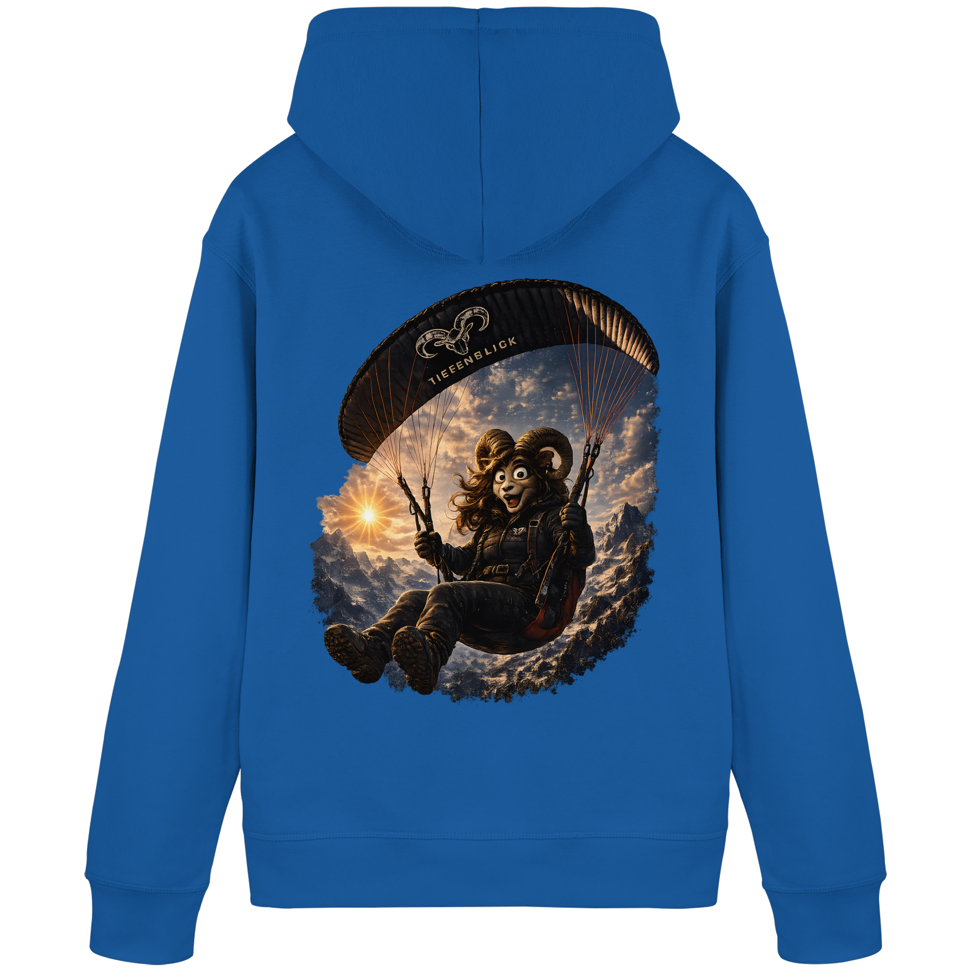 Tiefenblick Paraglider  - Organic Basic Hoodie