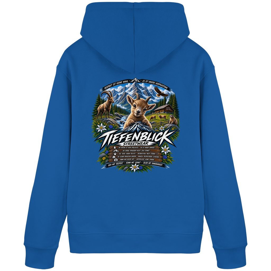 Tiefenblick Respekt Edition - Organic Basic Hoodie