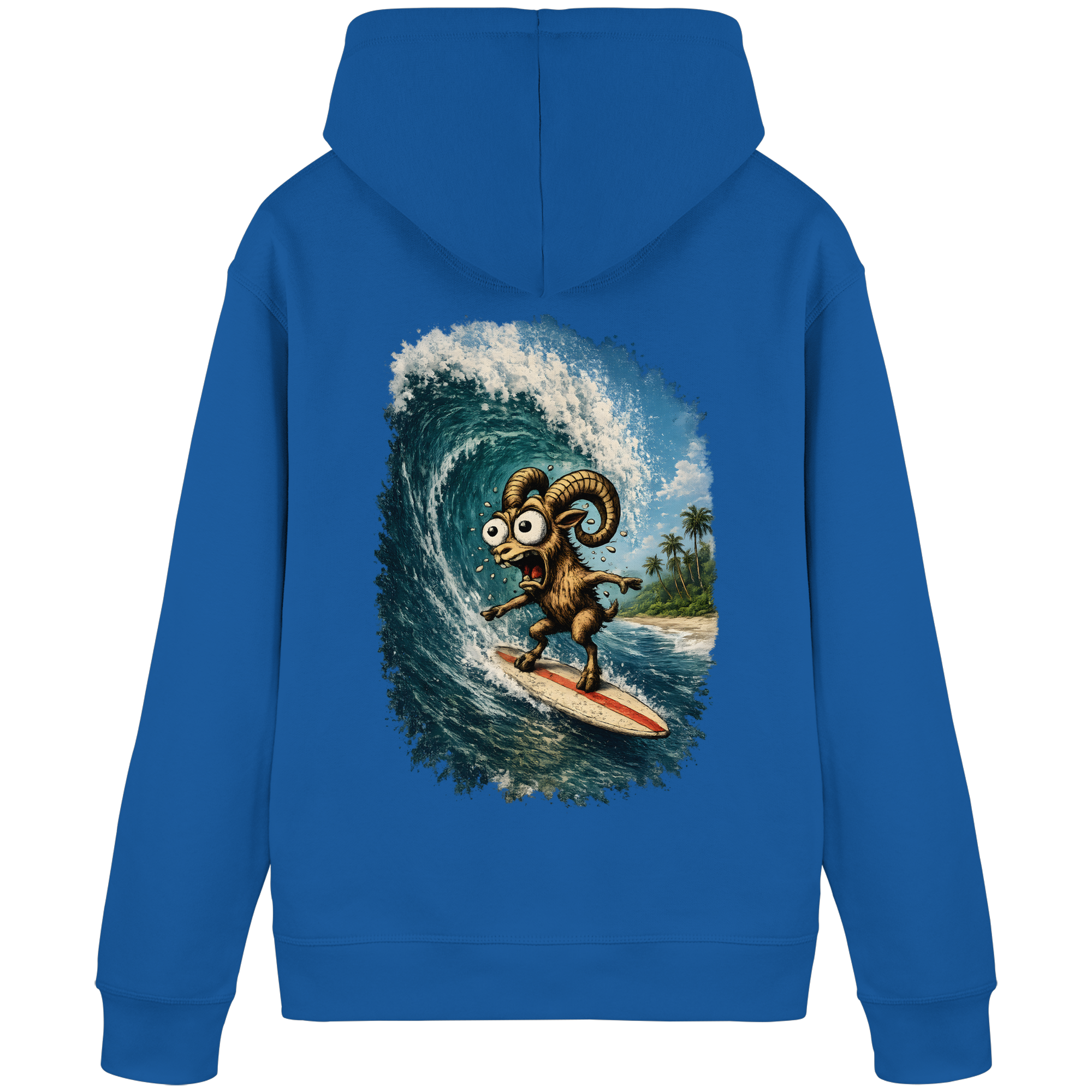 Tiefenblick Urlaub Fun  - Organic Basic Hoodie