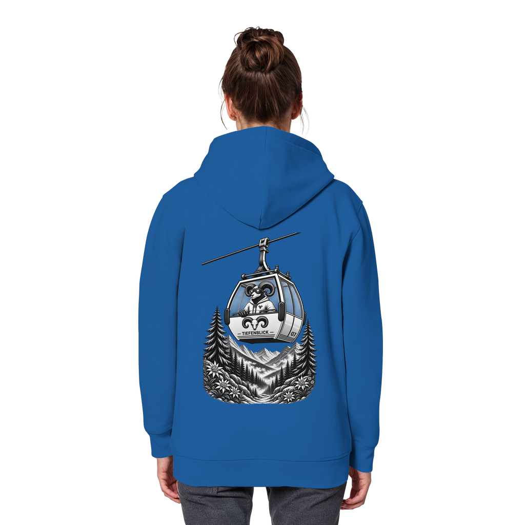Tiefenblick Gondel Fun  - Organic Basic Hoodie