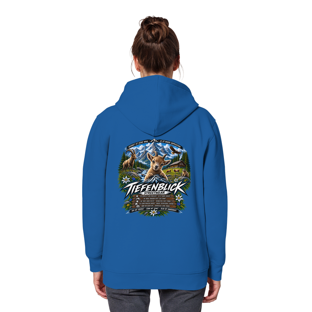 Tiefenblick Respekt Edition - Organic Basic Hoodie