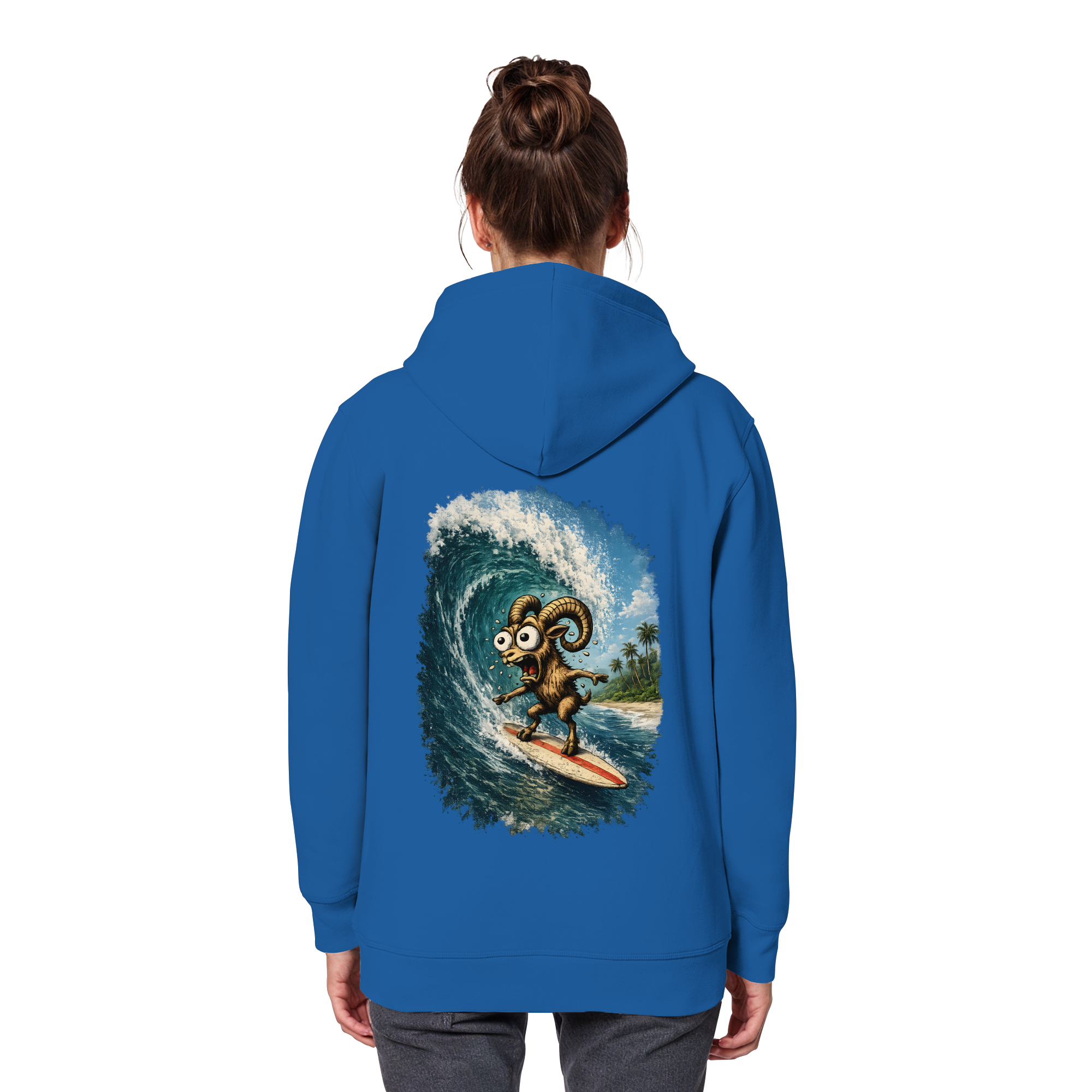 Tiefenblick Urlaub Fun  - Organic Basic Hoodie
