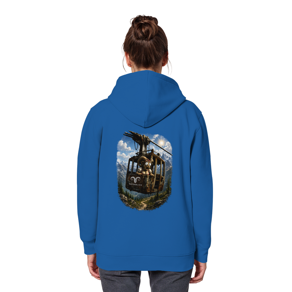Tiefenblick Gondel Adrenalin Fun - Organic Basic Hoodie