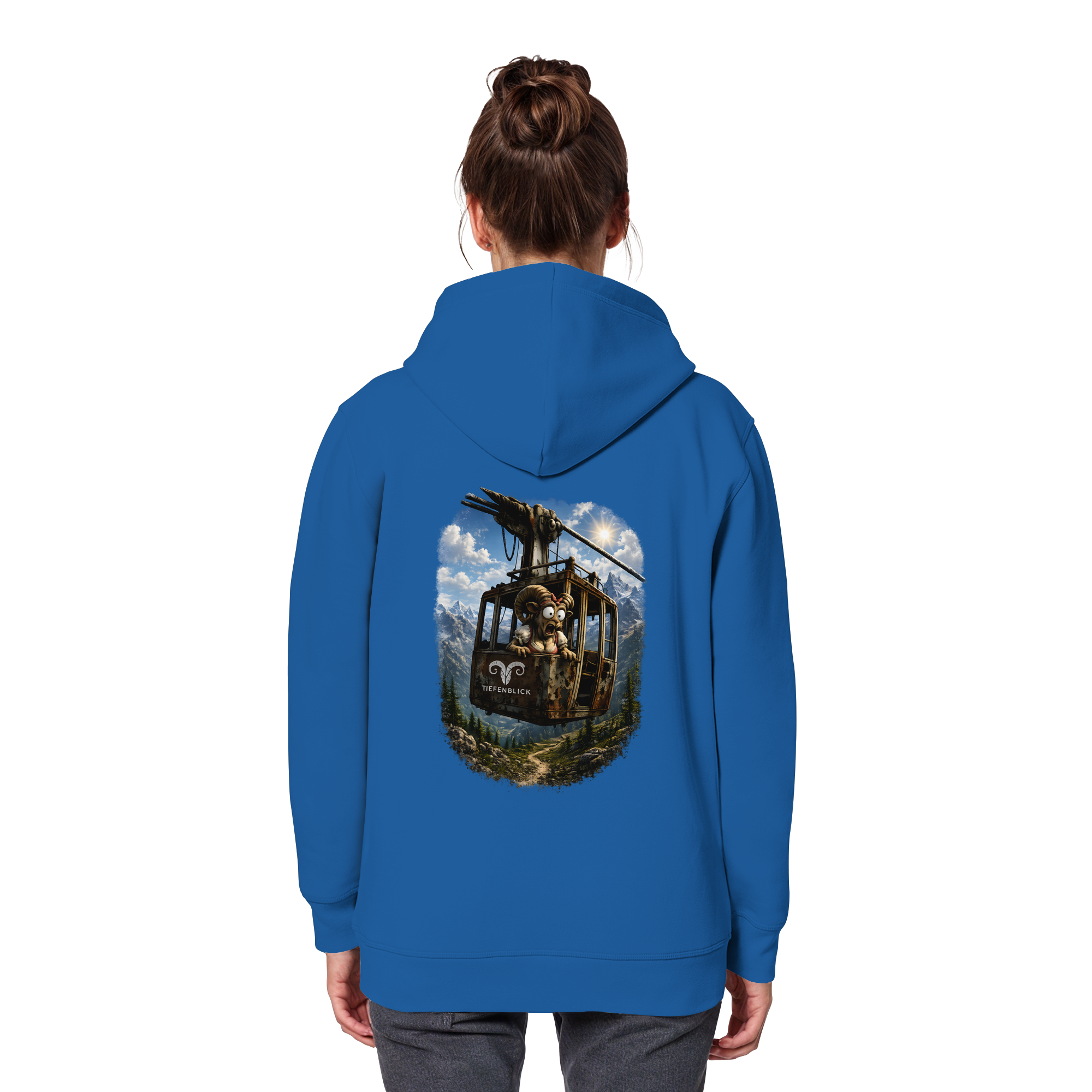 Tiefenblick Gondel Adrenalin Fun - Organic Basic Hoodie