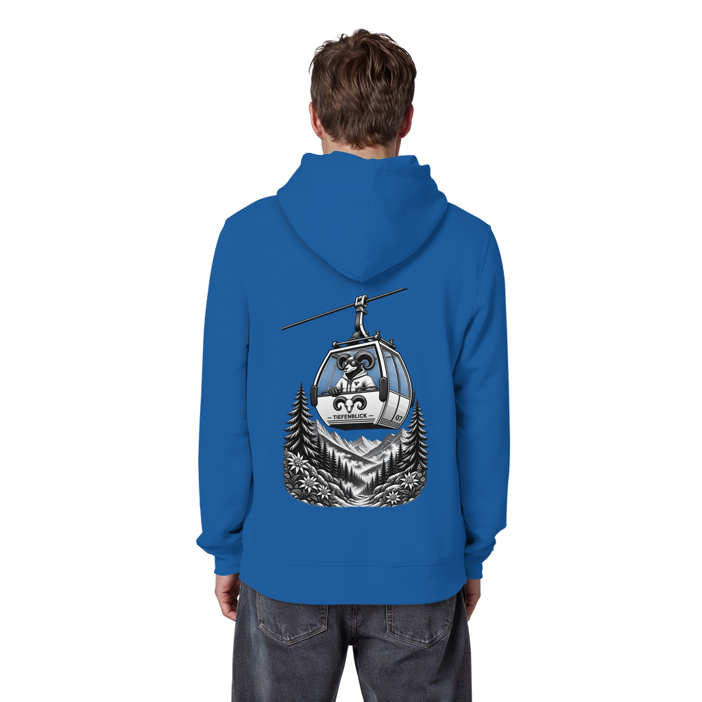 Tiefenblick Gondel Fun  - Organic Basic Hoodie