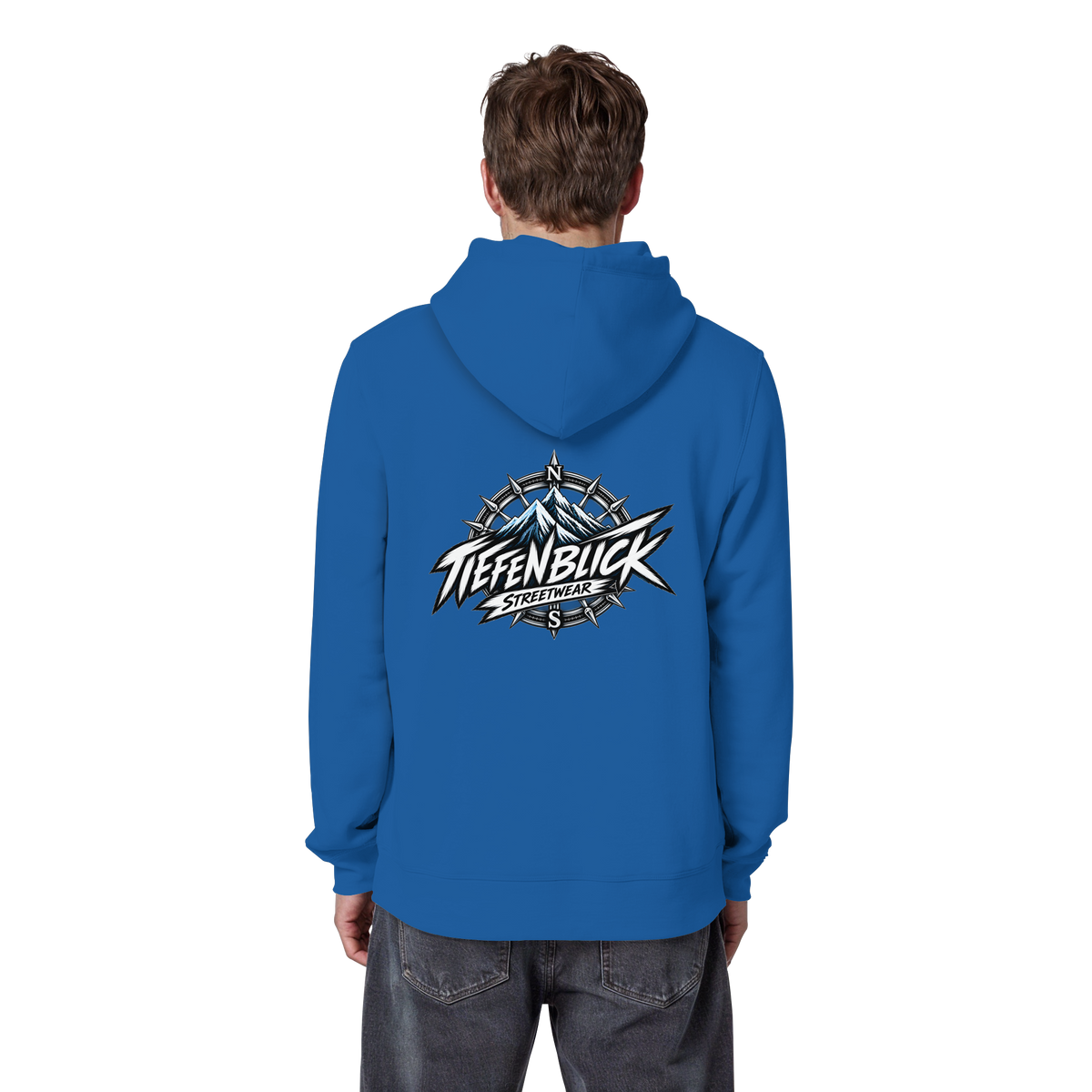 Tiefenblick True North Edition - Organic Basic Hoodie