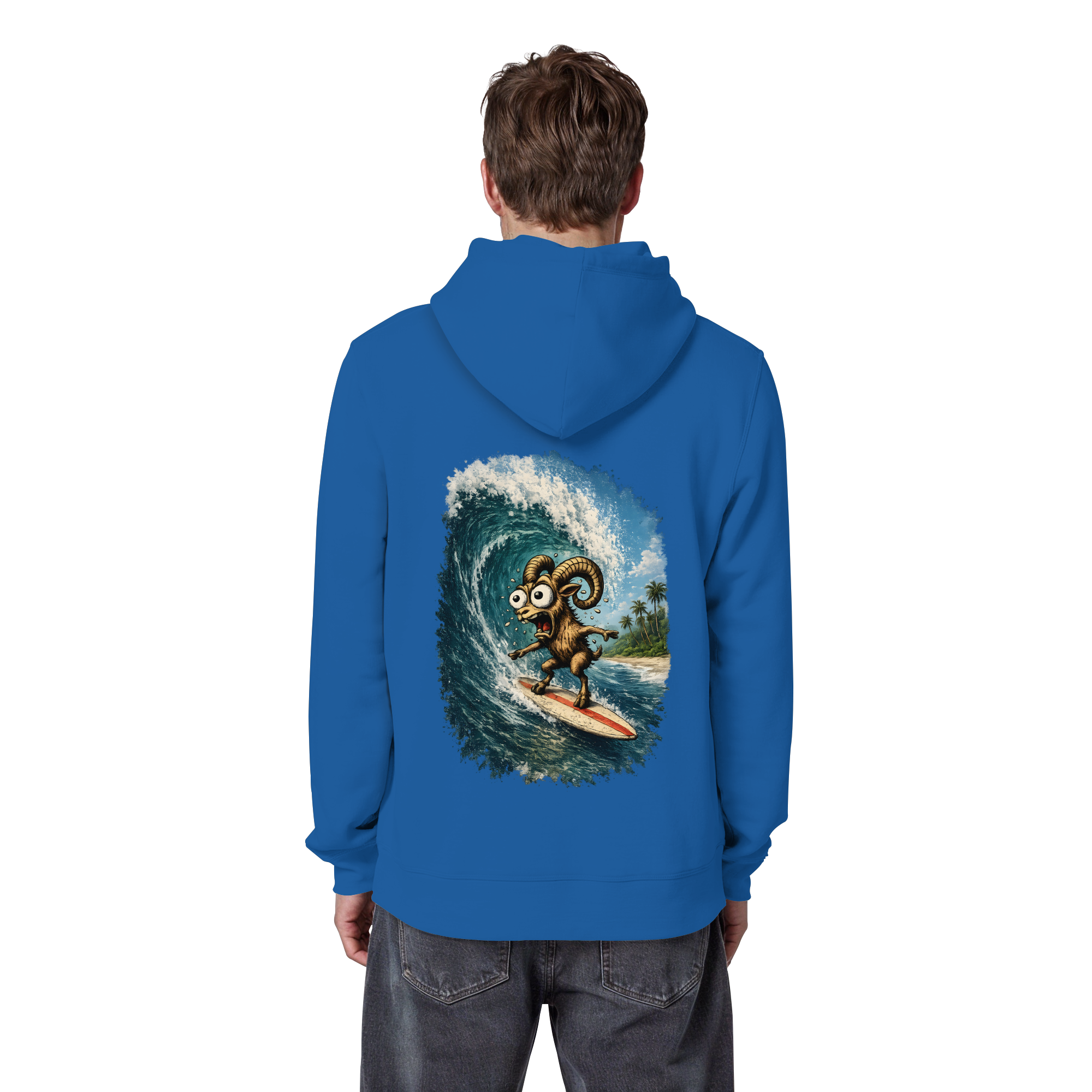 Tiefenblick Urlaub Fun  - Organic Basic Hoodie