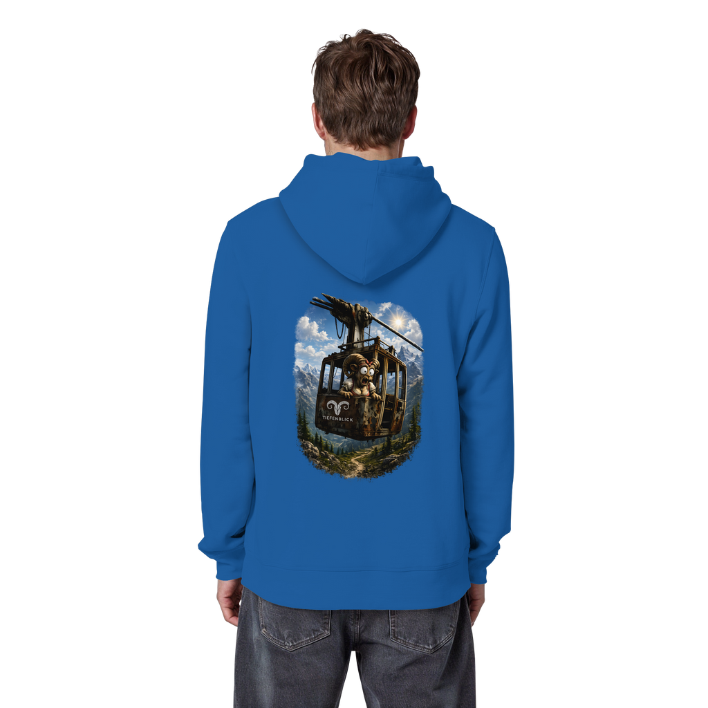 Tiefenblick Gondel Adrenalin Fun - Organic Basic Hoodie