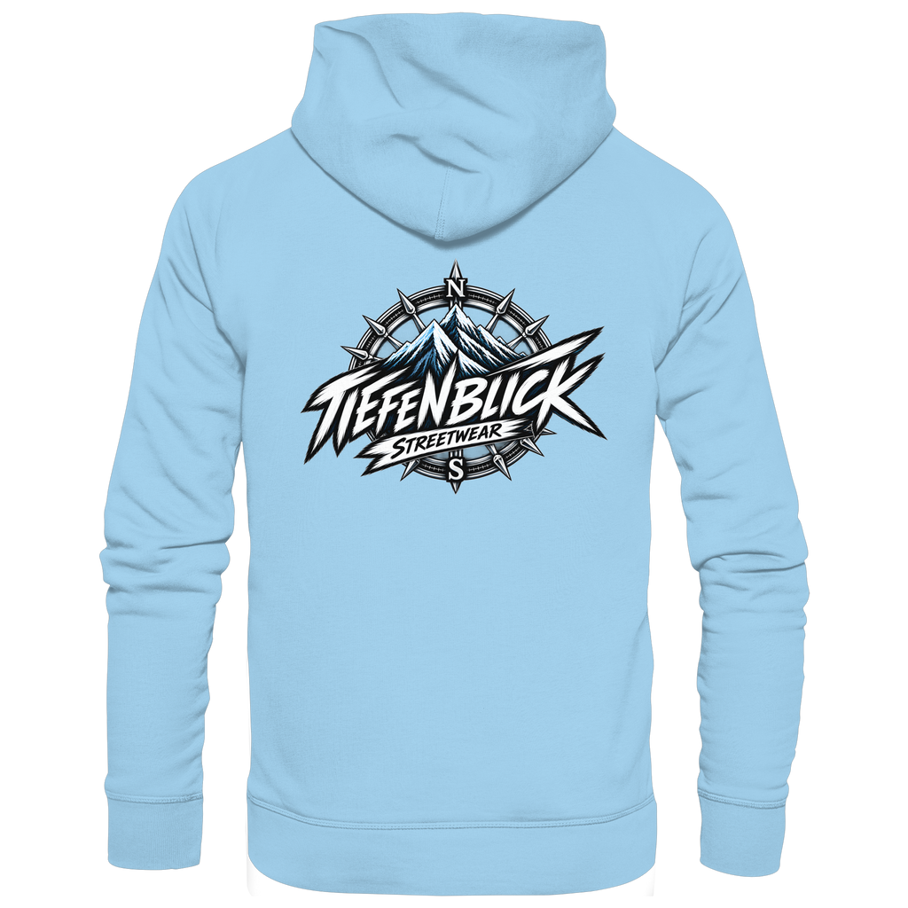 Tiefenblick True North Edition - Organic Basic Hoodie