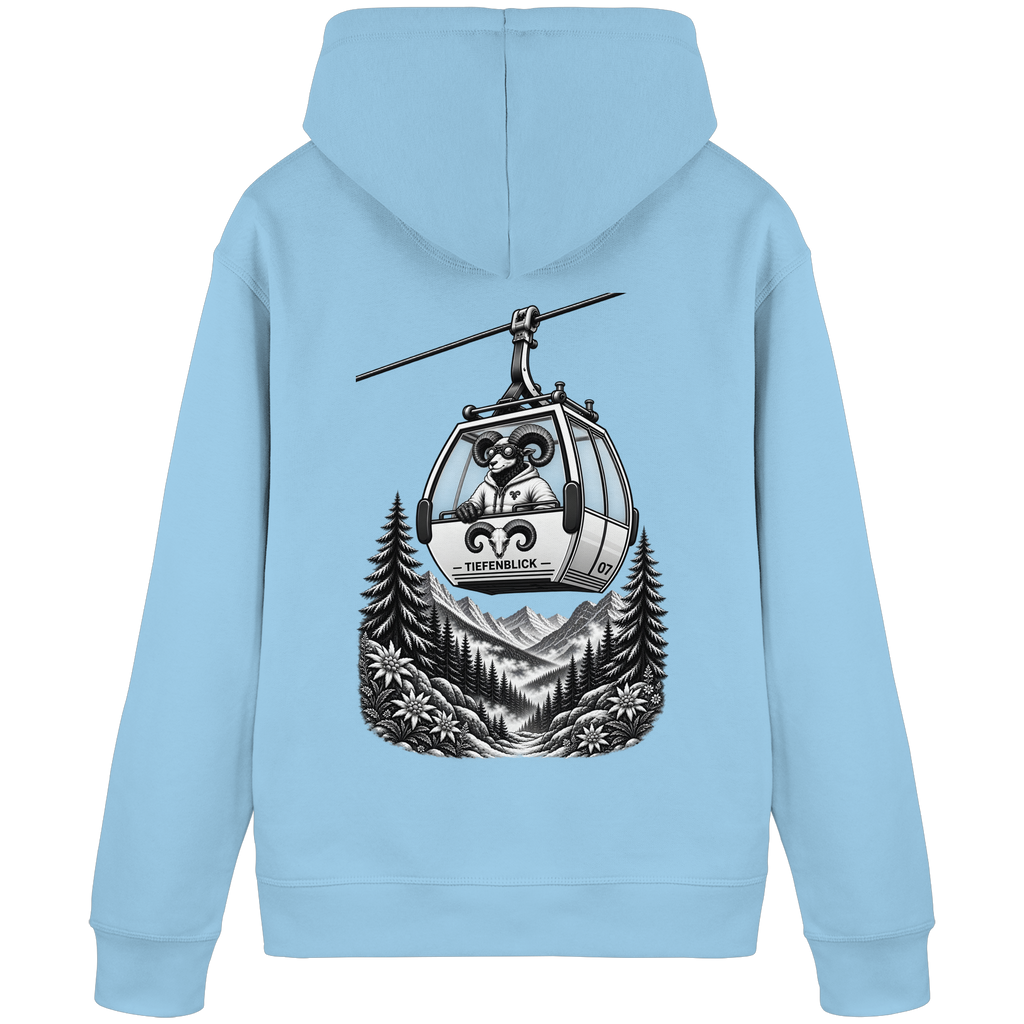Tiefenblick Gondel Fun  - Organic Basic Hoodie