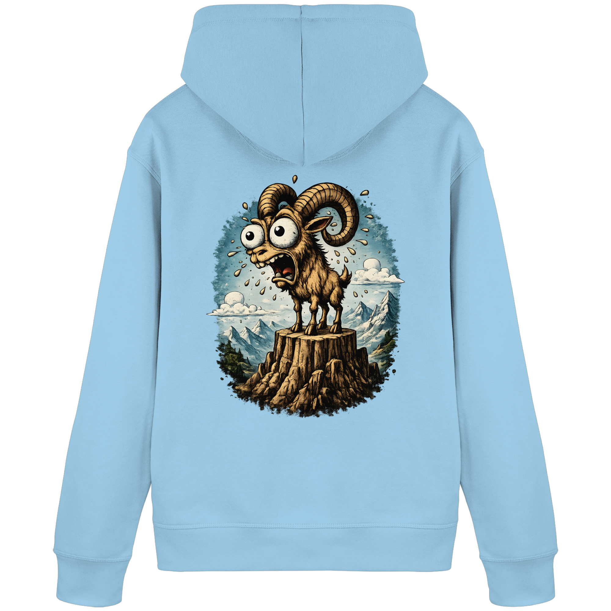 Tiefenblick Tiefe Fun - Organic Basic Hoodie