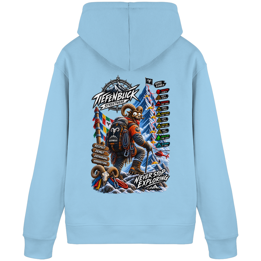 Tiefenblick Todeszone Fun - Organic Basic Hoodie