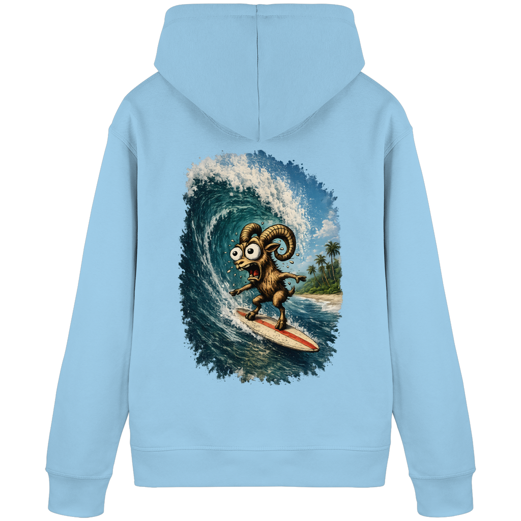 Tiefenblick Urlaub Fun  - Organic Basic Hoodie