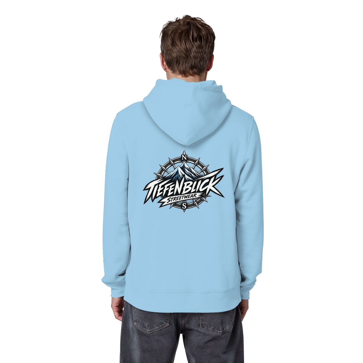 Tiefenblick True North Edition - Organic Basic Hoodie