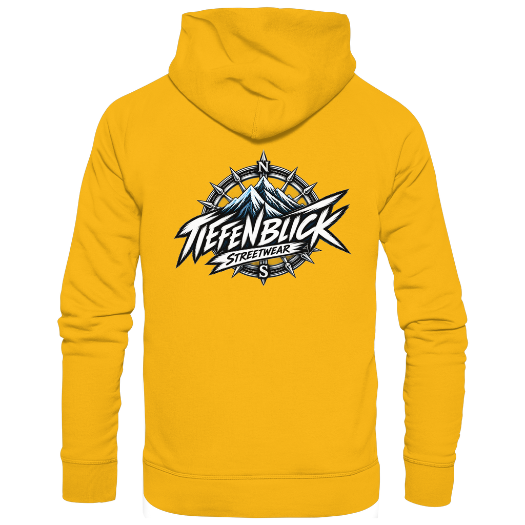 Tiefenblick True North Edition - Organic Basic Hoodie