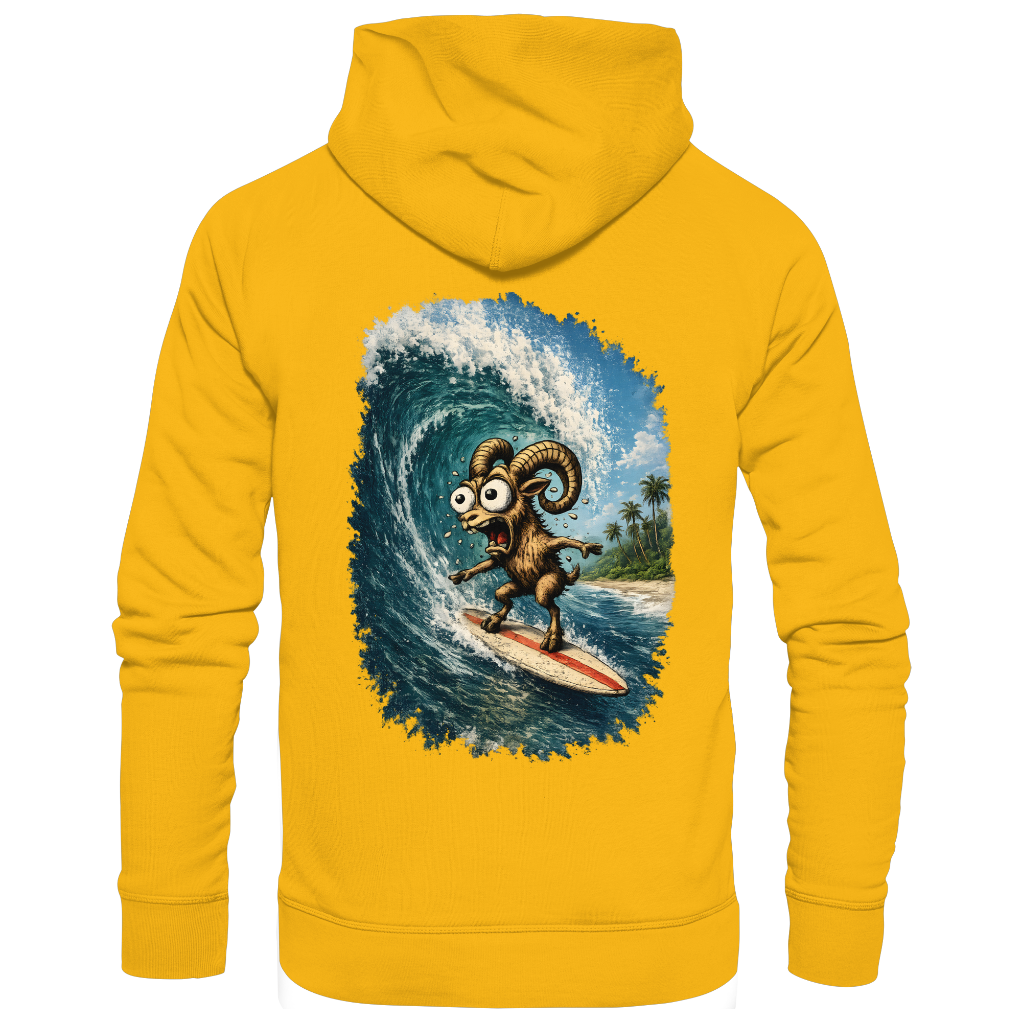 Tiefenblick Urlaub Fun  - Organic Basic Hoodie