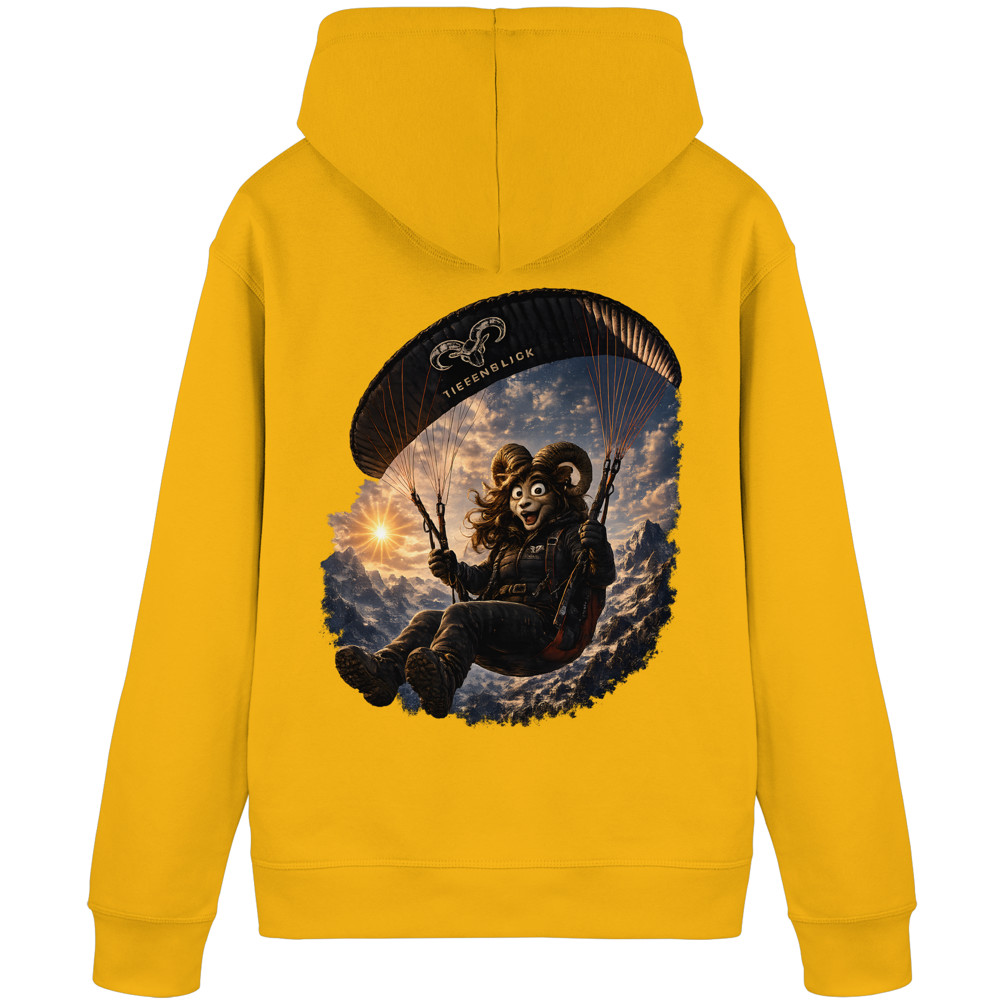 Tiefenblick Paraglider  - Organic Basic Hoodie
