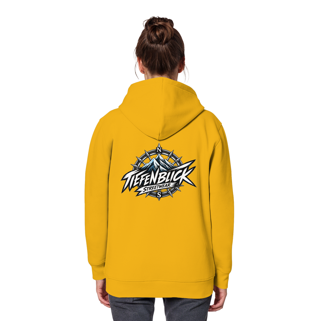 Tiefenblick True North Edition - Organic Basic Hoodie