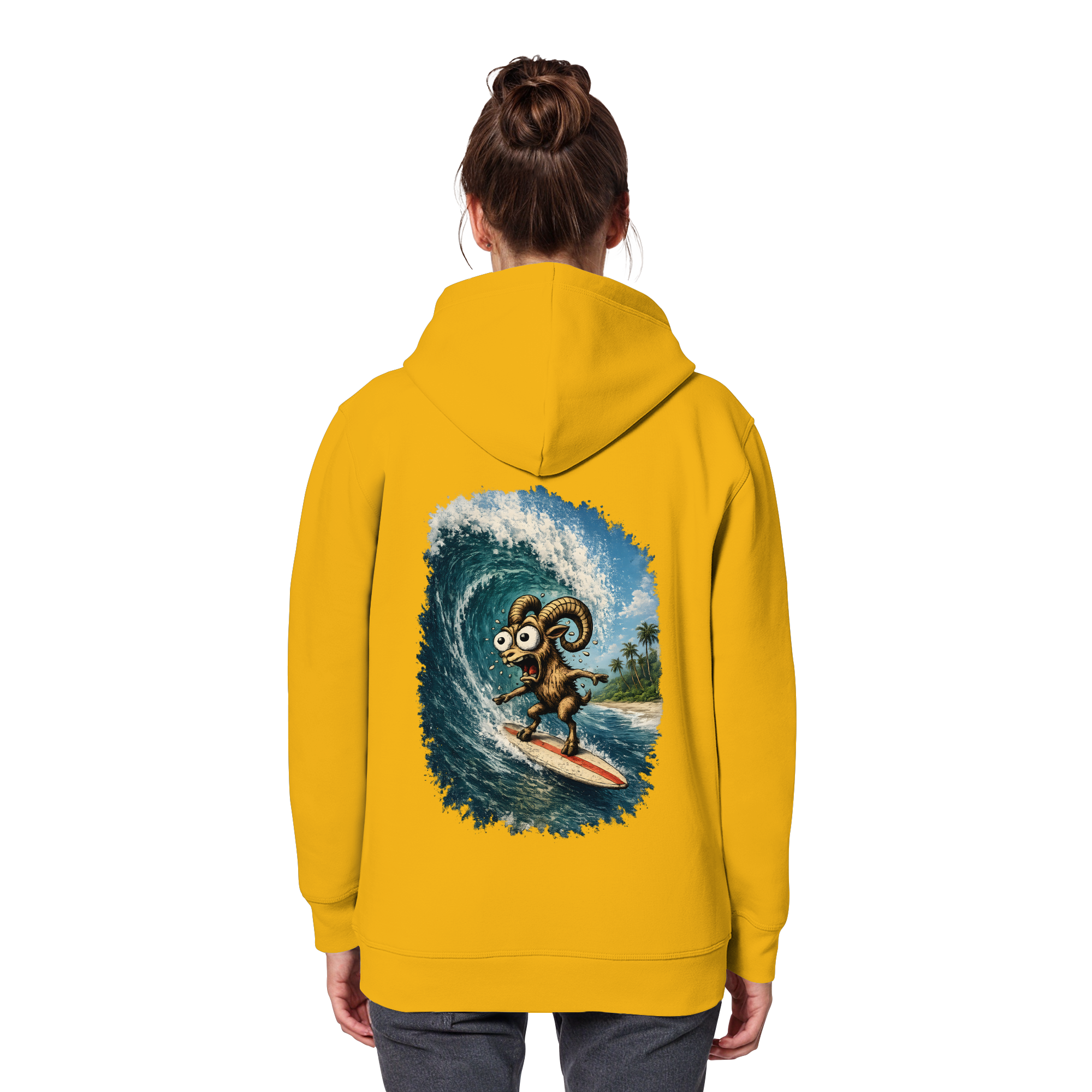 Tiefenblick Urlaub Fun  - Organic Basic Hoodie