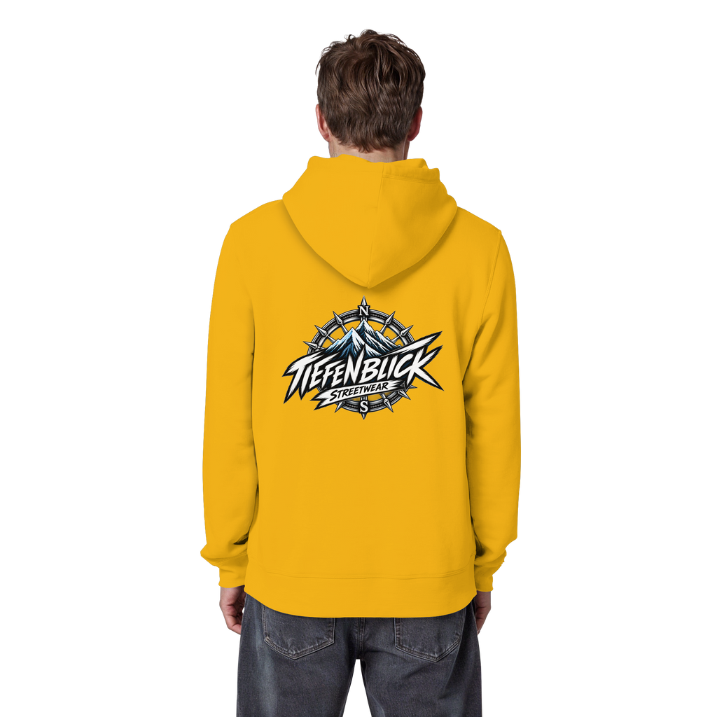 Tiefenblick True North Edition - Organic Basic Hoodie