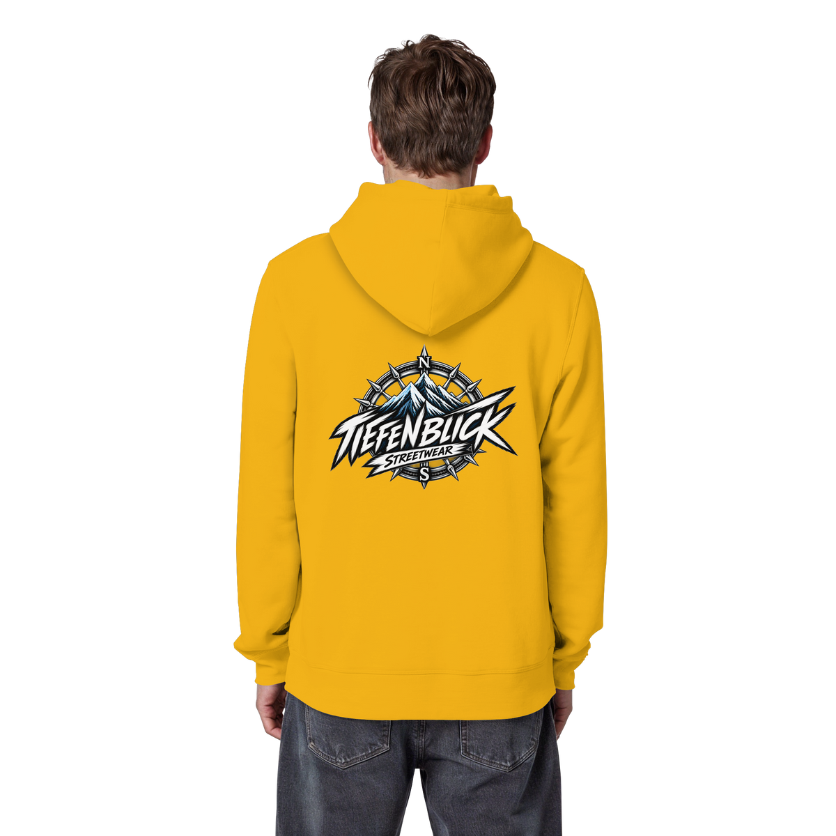Tiefenblick True North Edition - Organic Basic Hoodie