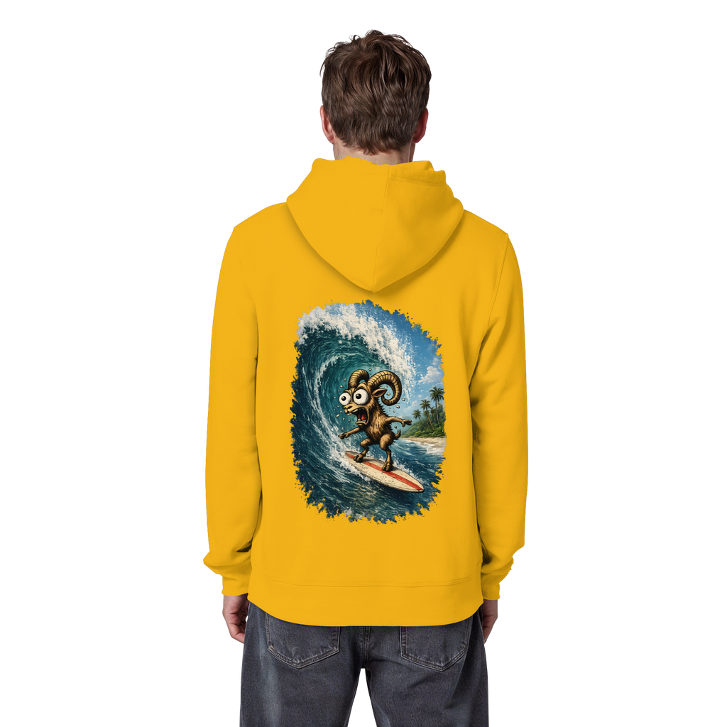 Tiefenblick Urlaub Fun  - Organic Basic Hoodie