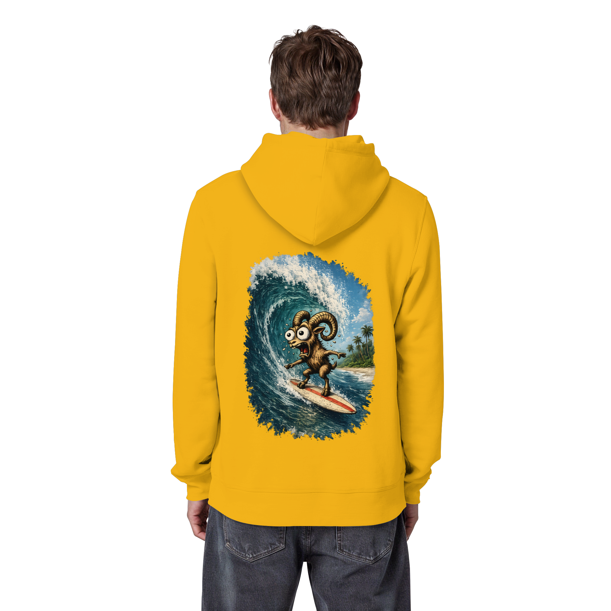 Tiefenblick Urlaub Fun  - Organic Basic Hoodie