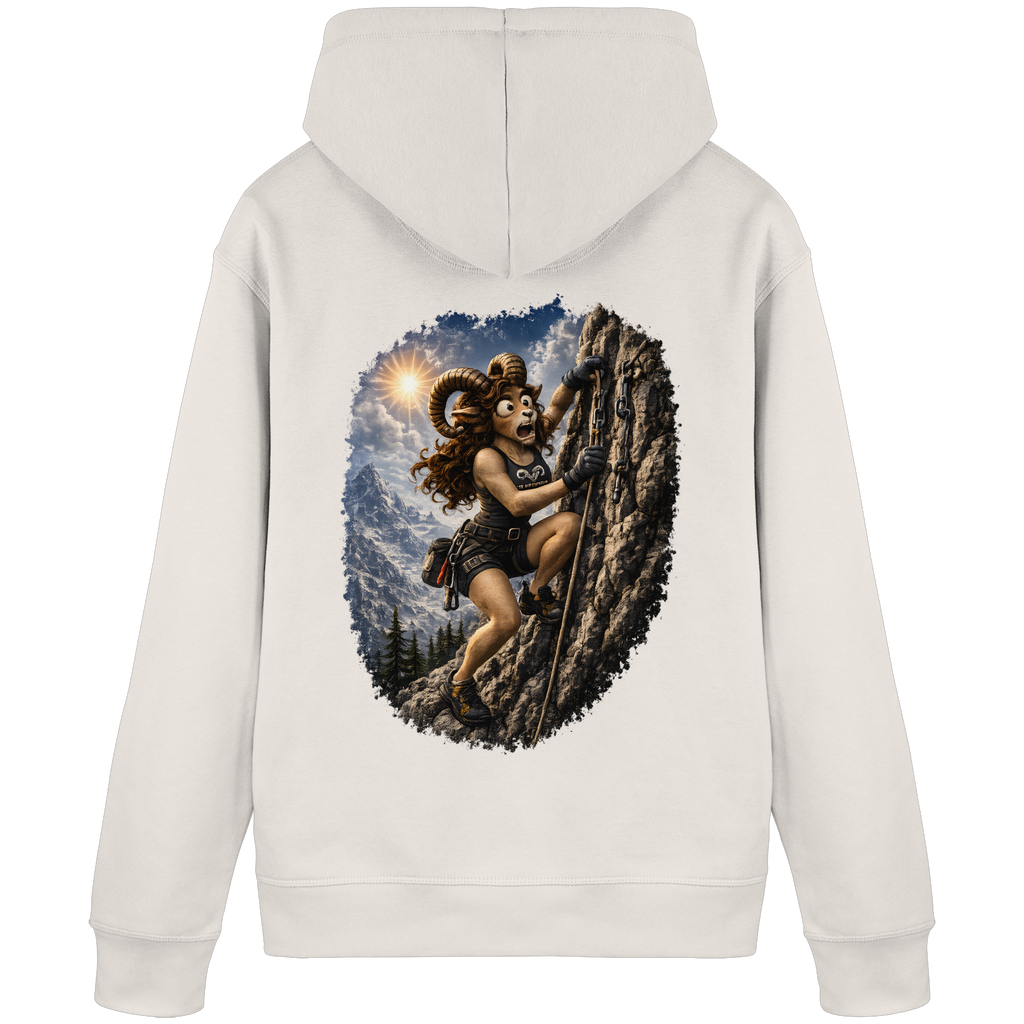 Tiefenblick Klettern - Organic Basic Hoodie
