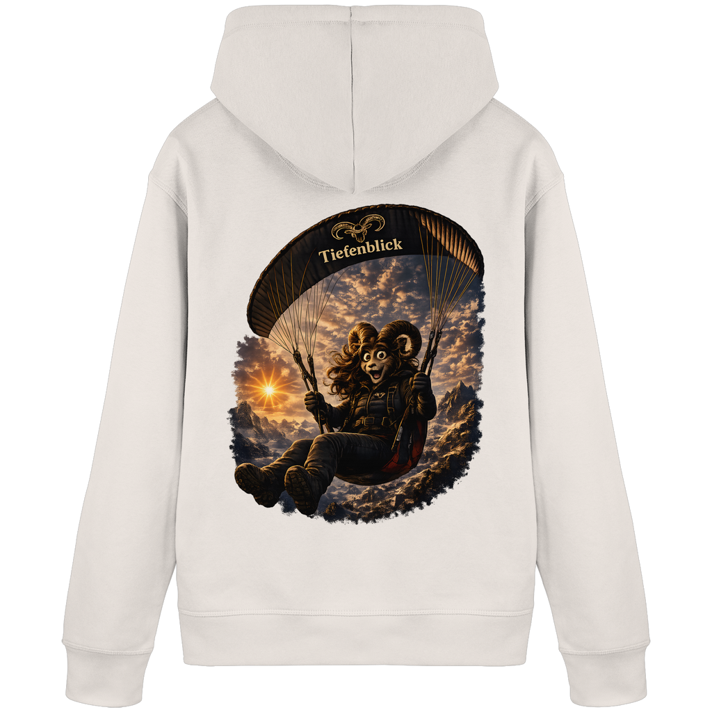 Tiefenblick Paraglider  - Organic Basic Hoodie