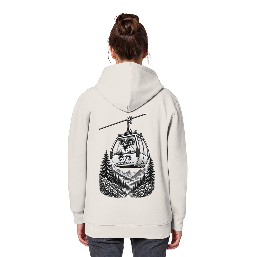 Tiefenblick Gondel Fun  - Organic Basic Hoodie