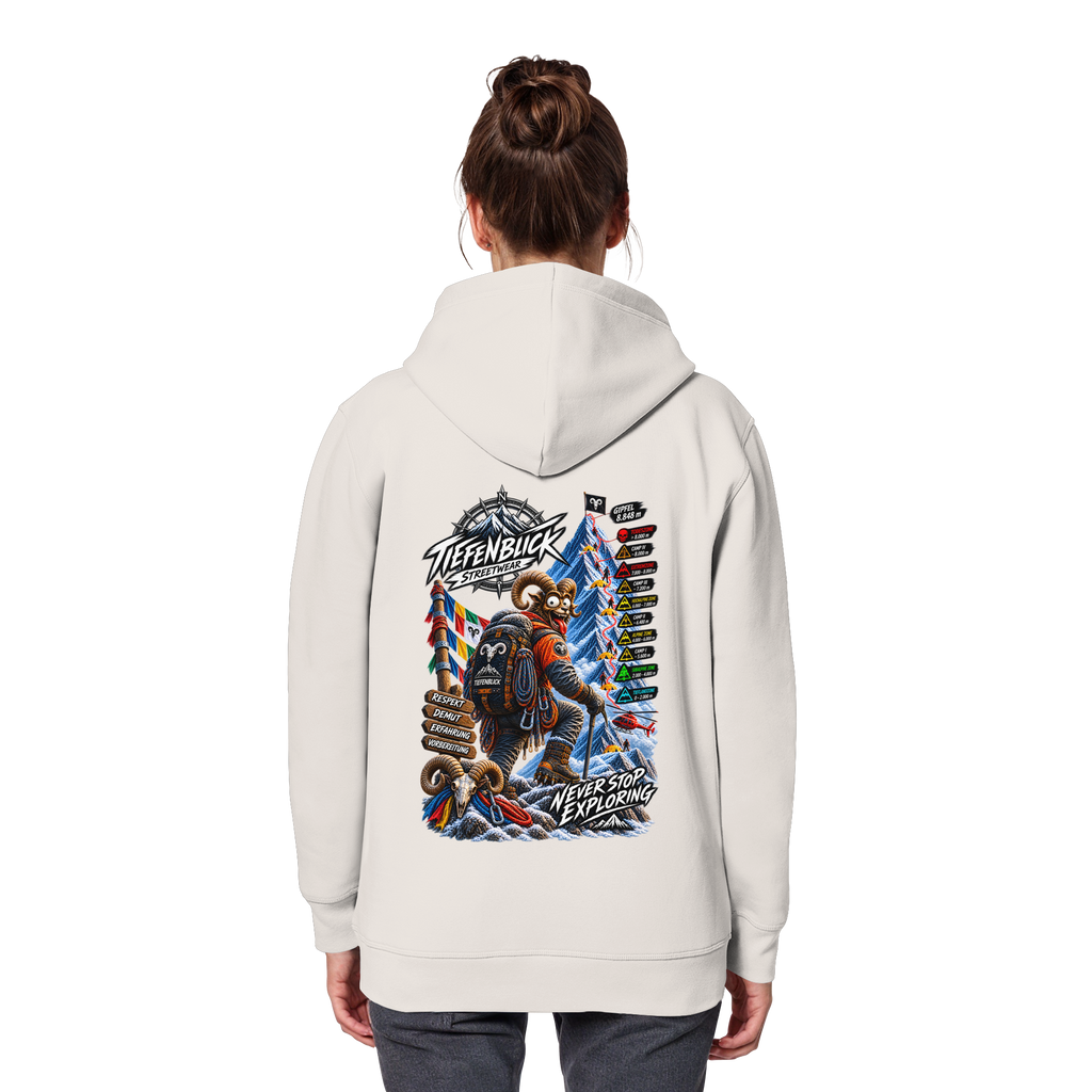 Tiefenblick Todeszone Fun - Organic Basic Hoodie