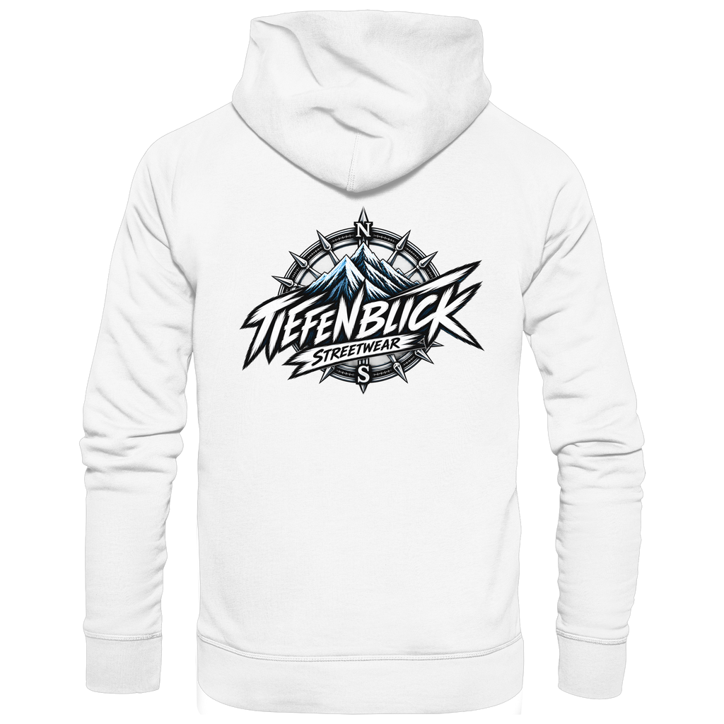 Tiefenblick True North Edition - Organic Basic Hoodie