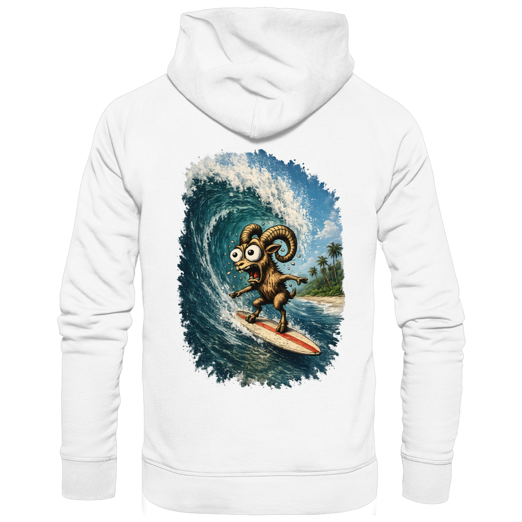 Tiefenblick Urlaub Fun  - Organic Basic Hoodie