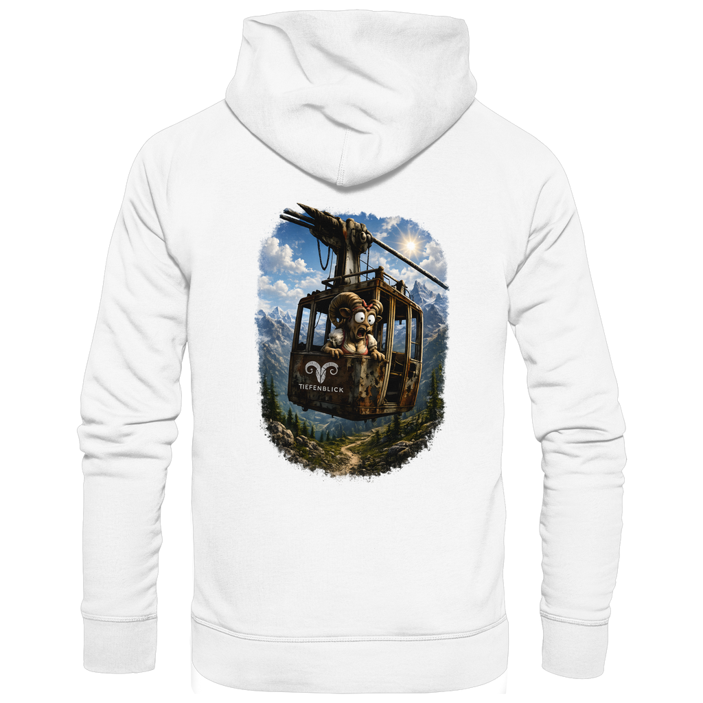 Tiefenblick Gondel Adrenalin Fun - Organic Basic Hoodie