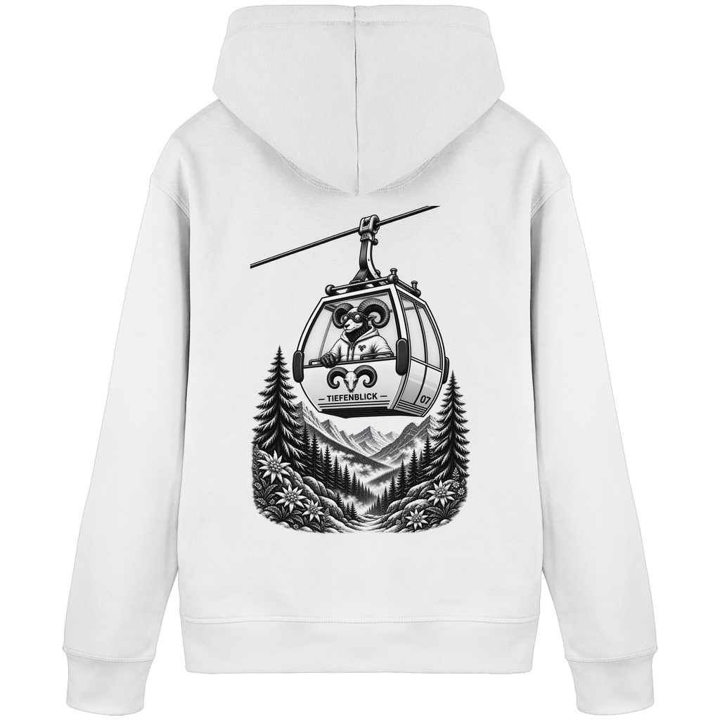 Tiefenblick Gondel Fun  - Organic Basic Hoodie