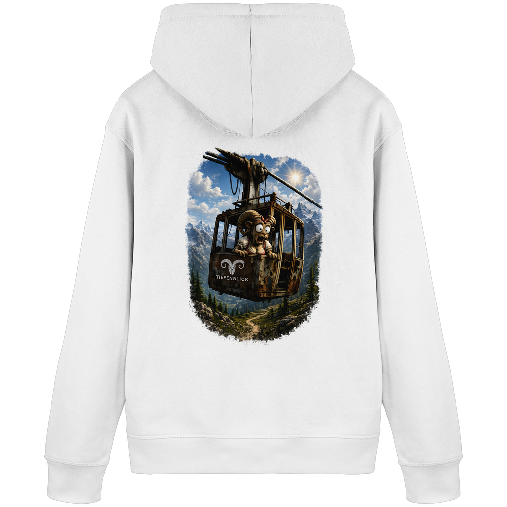Tiefenblick Gondel Adrenalin Fun - Organic Basic Hoodie