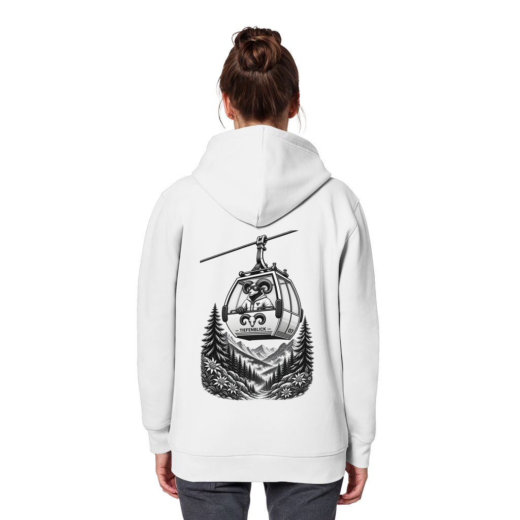Tiefenblick Gondel Fun  - Organic Basic Hoodie