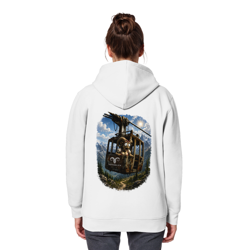 Tiefenblick Adrenalin Gondel Fun - Organic Basic Hoodie