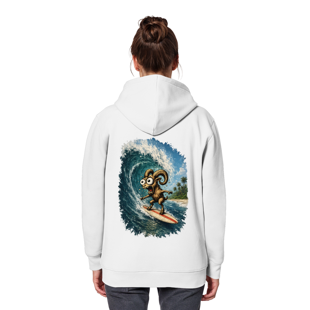 Tiefenblick Urlaub Fun  - Organic Basic Hoodie