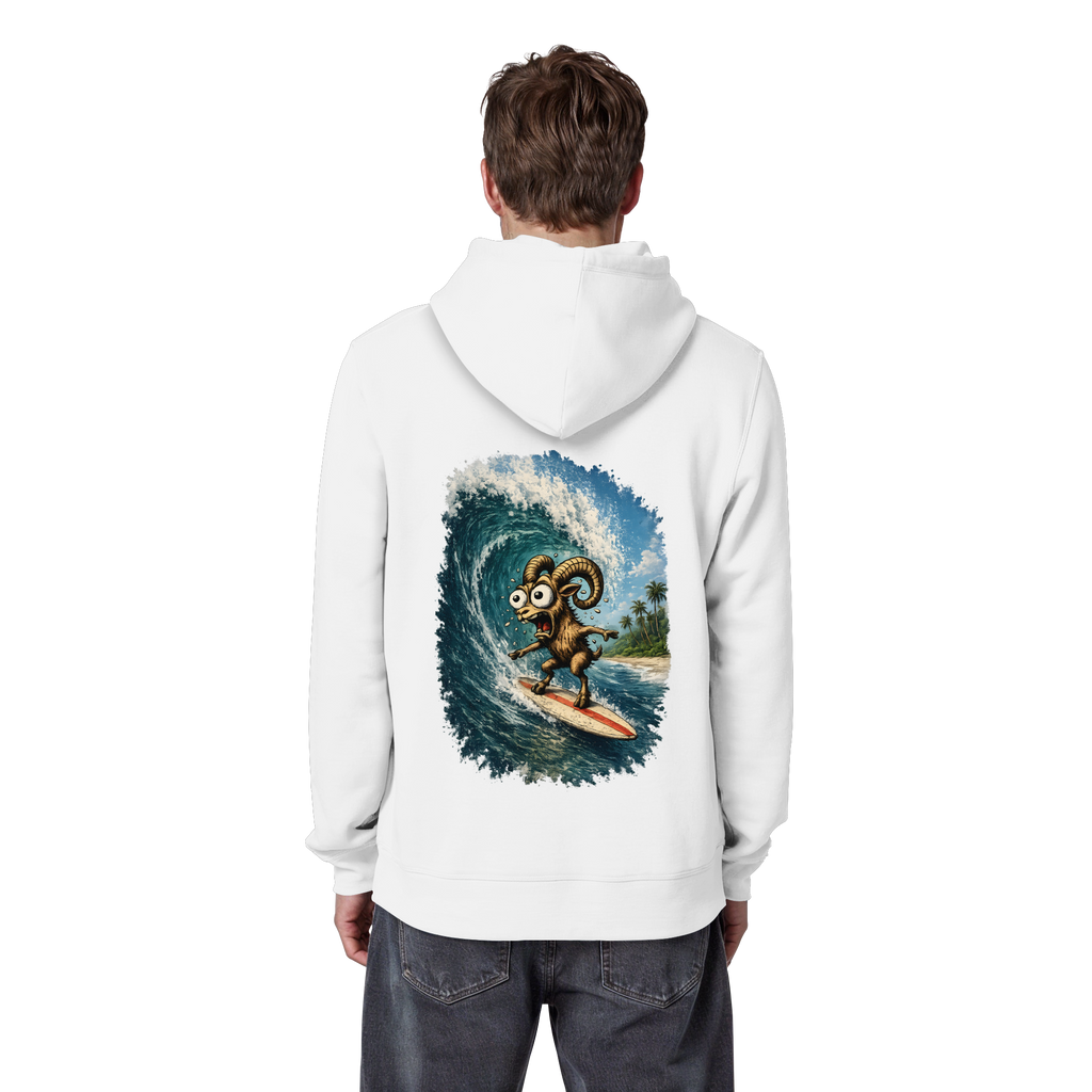 Tiefenblick Urlaub Fun  - Organic Basic Hoodie
