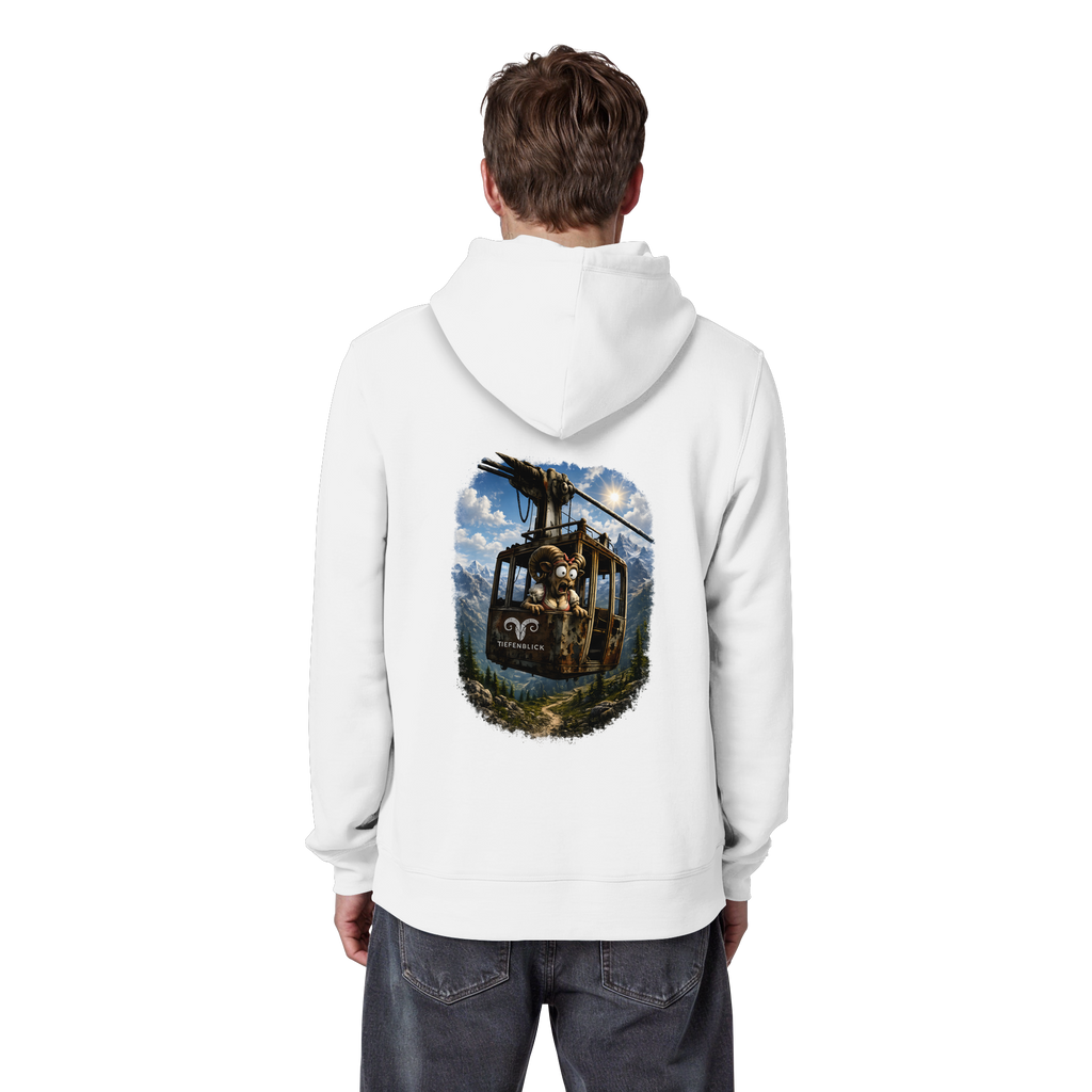 Tiefenblick Gondel Adrenalin Fun - Organic Basic Hoodie