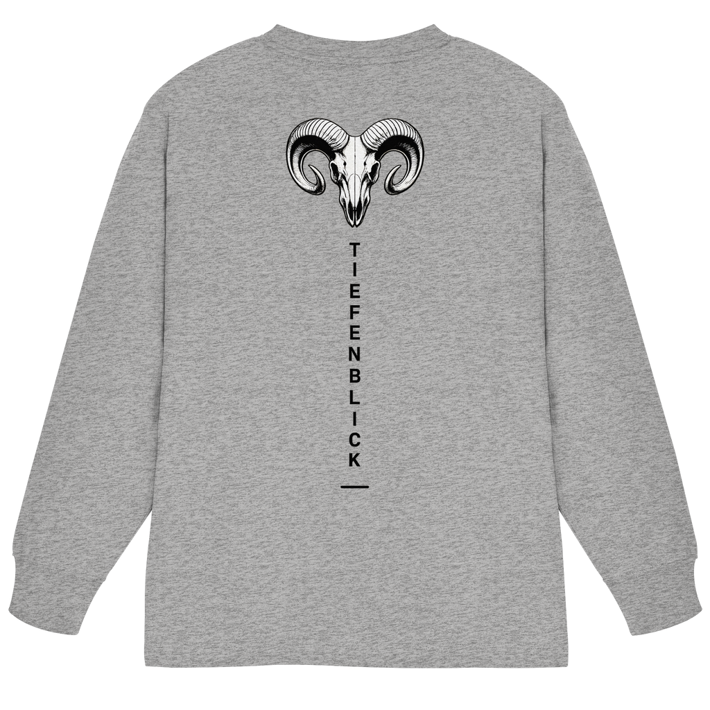 Tiefenblick Tiefenblick 1 Fun - Organic Heavy Oversized Longsleeve T-Shirt