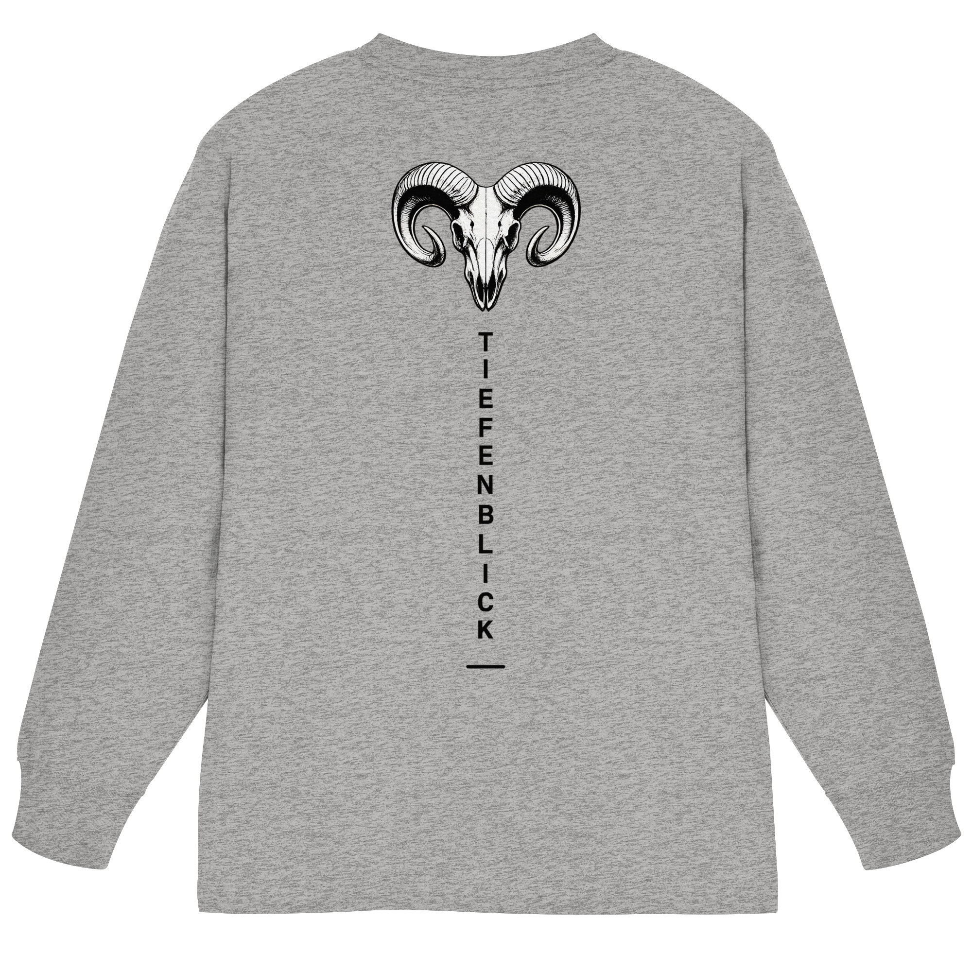 Tiefenblick Tiefenblick 1 Fun - Organic Heavy Oversized Longsleeve T-Shirt