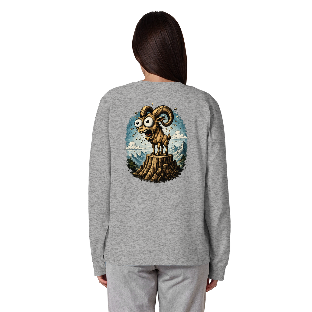 Tiefenblick Tiefe Fun - Organic Heavy Oversized Longsleeve T-Shirt