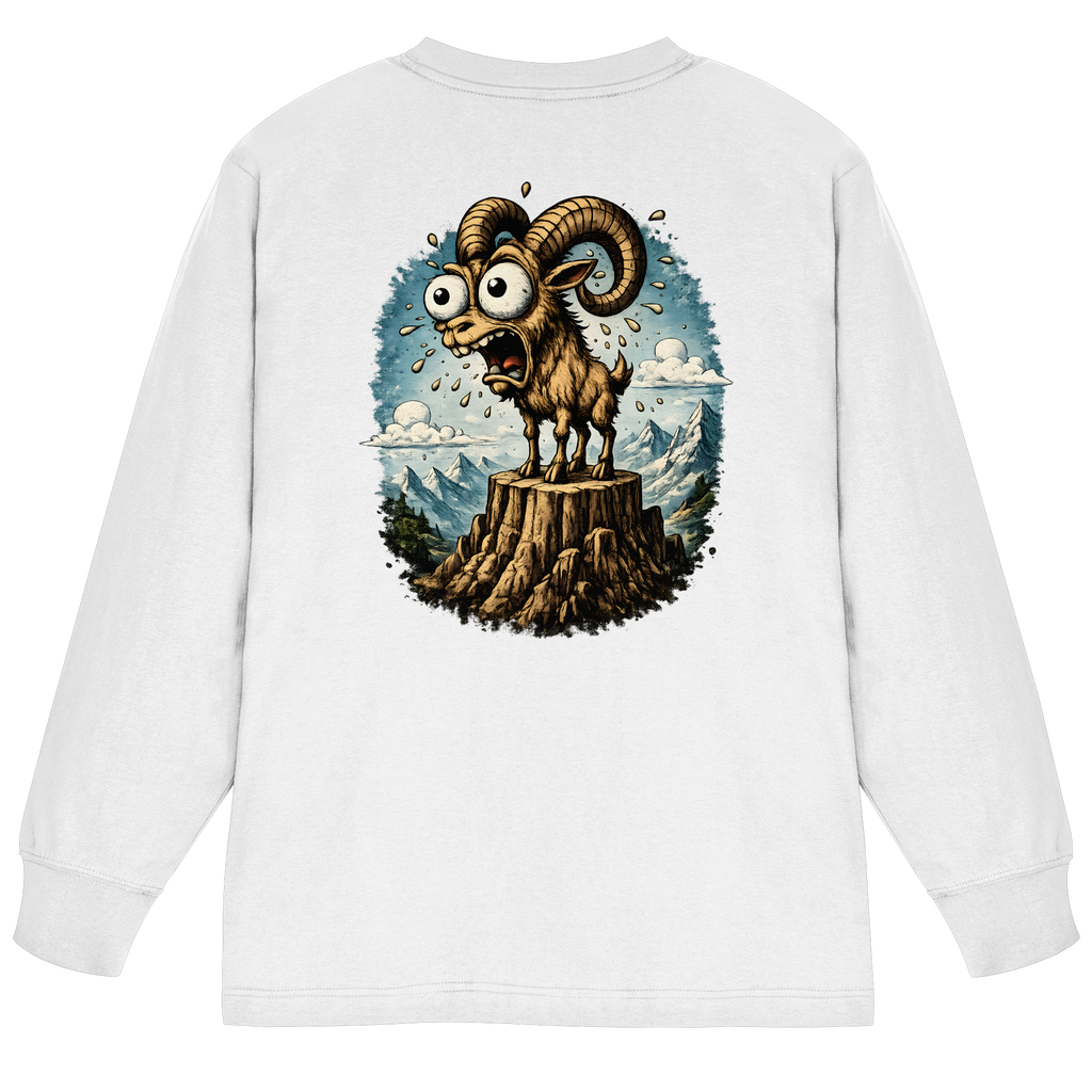 Tiefenblick Tiefe Fun - Organic Heavy Oversized Longsleeve T-Shirt