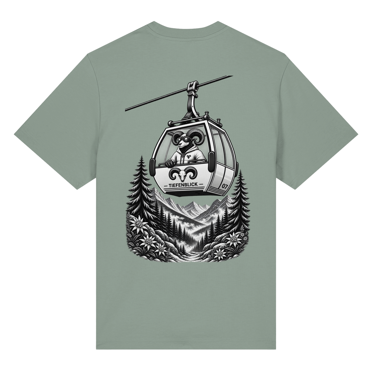 Tiefenblick Gondel Fun  - Organic Heavy Shirt